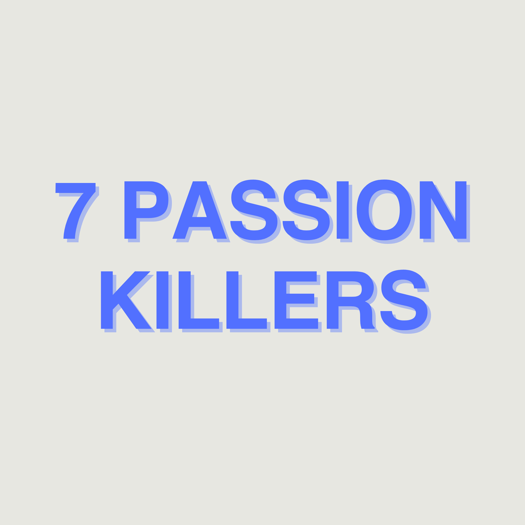 7 Passion Killers - Audio